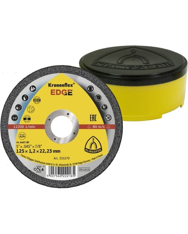 Cutting disc EDGE 125x1.2 mm