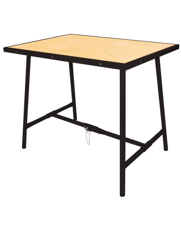 Foldable Jobsite Workbench – Stable, Compact & Made in France