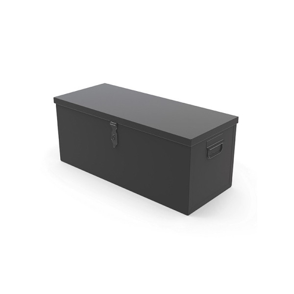 Construction site box without portable tray.