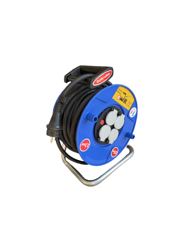 Enrouleur électrique 25 mètres 3G2.5
