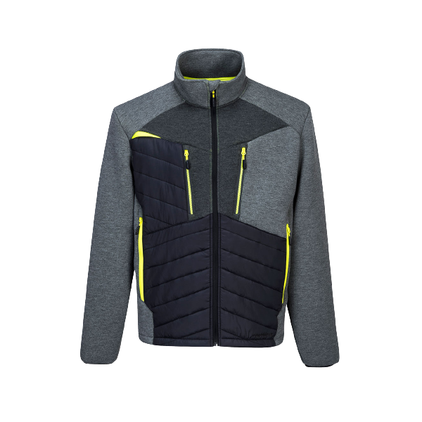 DX471 - DX4 Hybrid Baffle Jacket, Metal Gray