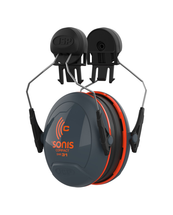 Coquilles anti-bruit pour casque Sonis Compact, gris SNR 31 dB