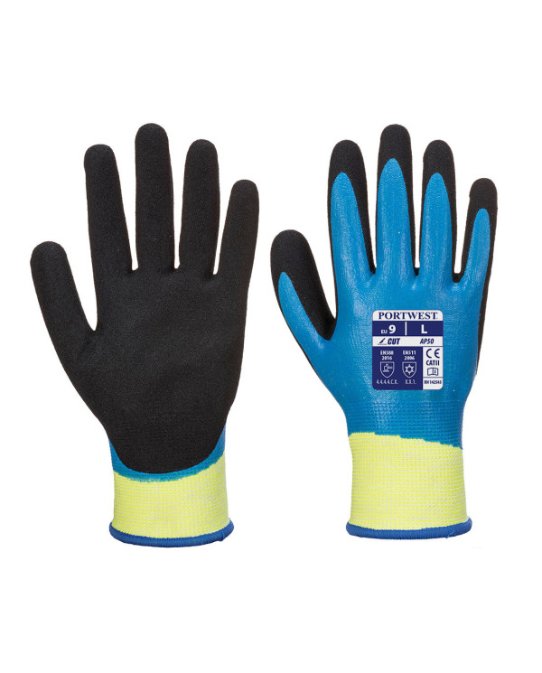 Aqua Cut Pro cut D glove Blue/Black.