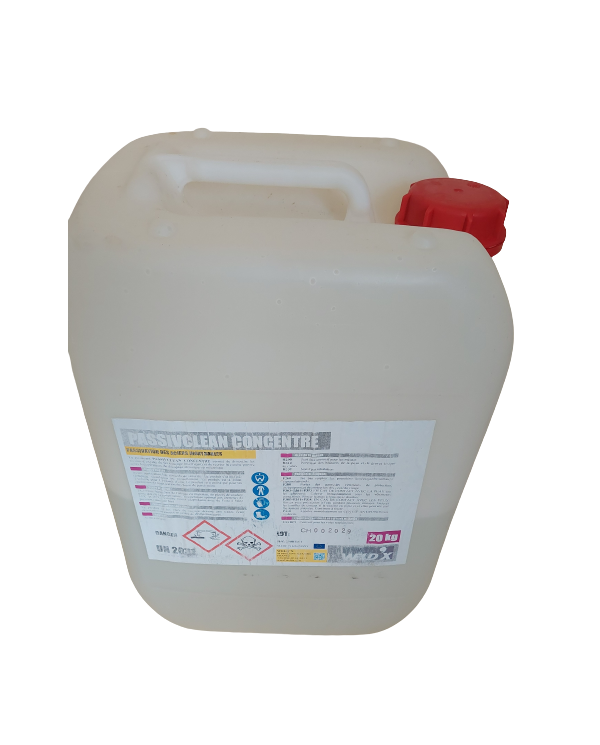 Passivclean Concentré – Bidon 20 kg | Décapage & passivation