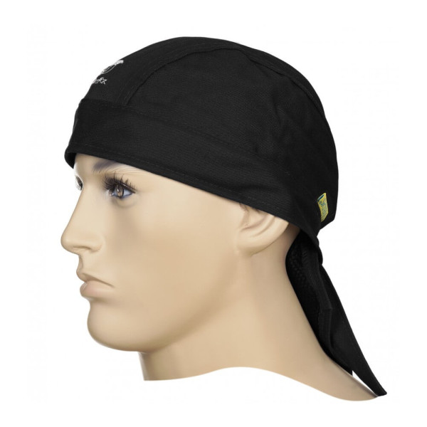 WELDAS Fire Fox Black Doo-Rag – Flame-Resistant Bandana