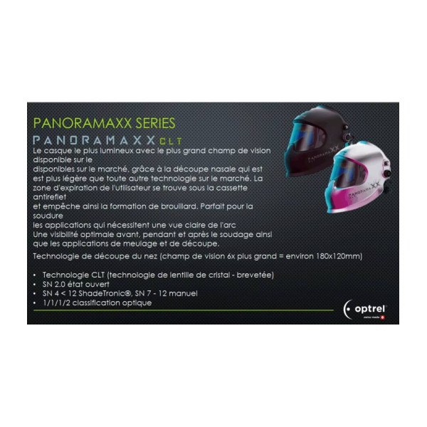 Complete Ventilated Pack OPTREL Panoramaxx CLT Black