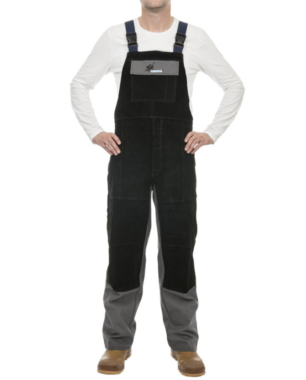 Arc Knight welding overalls, flame retardant cotton 520gr./m2 for severe applications