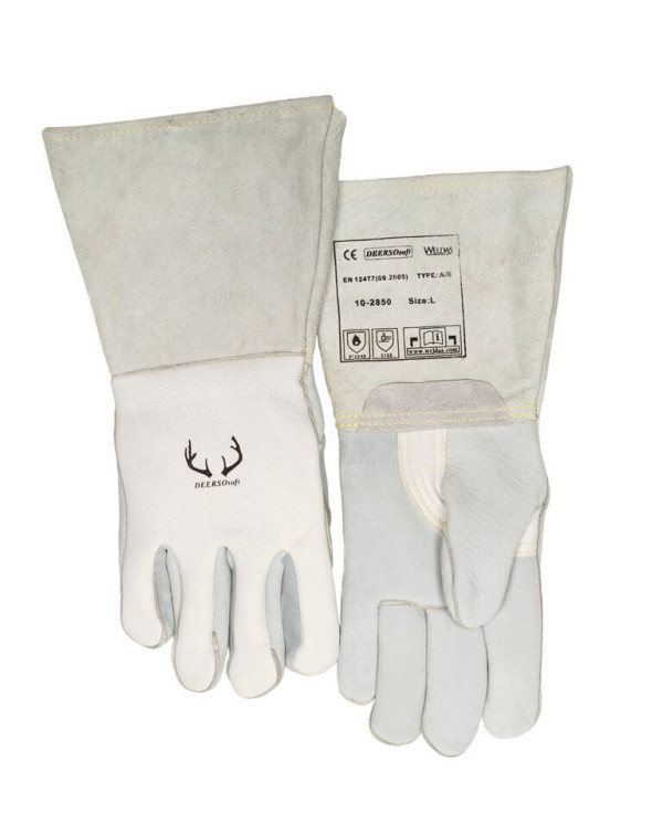 COMFOflex welding glove, deerskin leather.