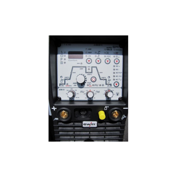 Rent TIG ACDC 230A/240V water-cooled welding machine, on a cart.