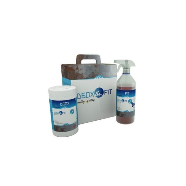 DEOXFIT wipe kit for deoxidizing / cleaning stainless steel welds