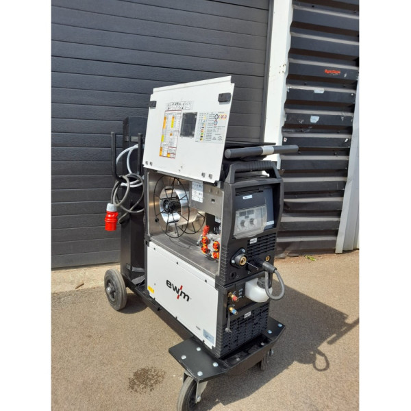 Location poste MIG pulsé 350 A /380 V, compact sur chariot