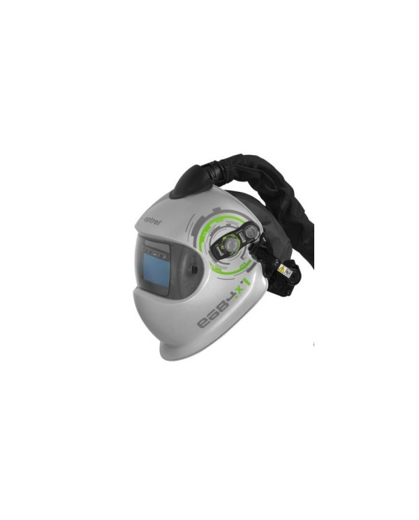 OPTREL e684 PAPR Ventilated Welding Mask Silver