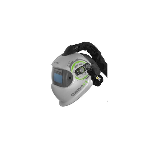 OPTREL e684 PAPR Ventilated Welding Mask Silver