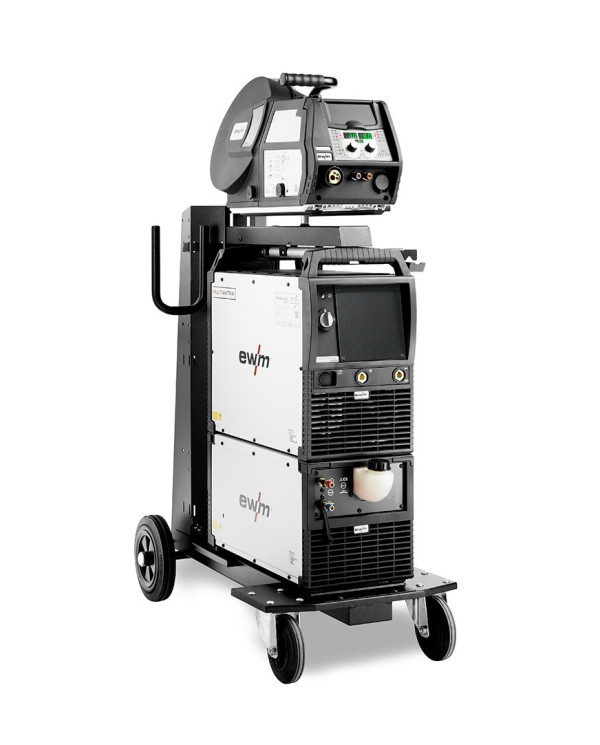 Rental pulsed MIG welding machine 500 A / 380 V TRI, on trolley