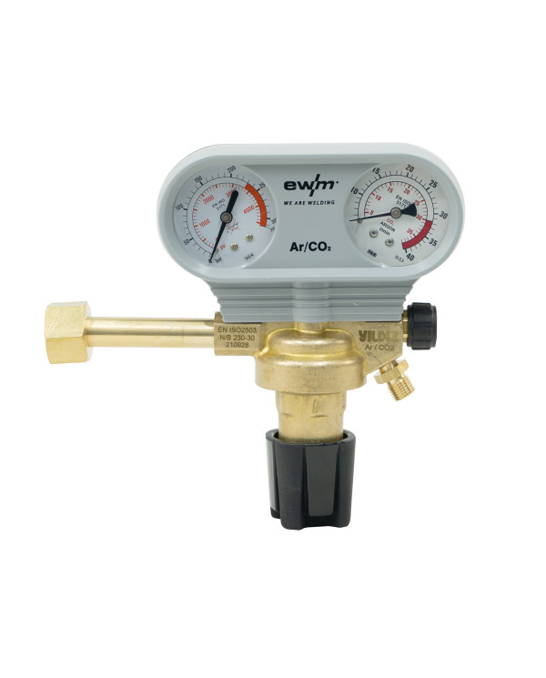 Regulator for bottle with manometer Proreg Ar/CO2 230 bar 30l D
