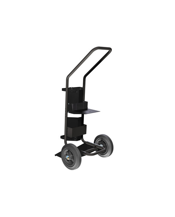 Versatile Cart for Power Source and Gas Bottle