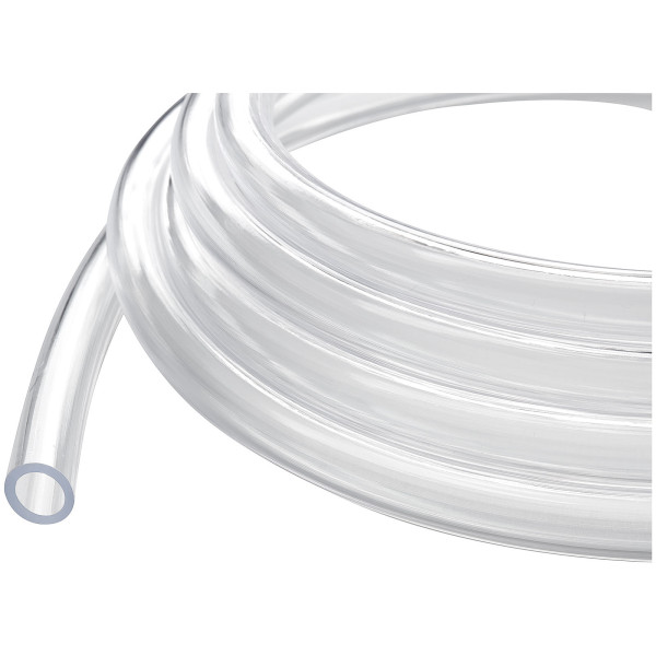 Tuyau souple PVC transparent arme 6.3*11 mm - couronne L 25 m