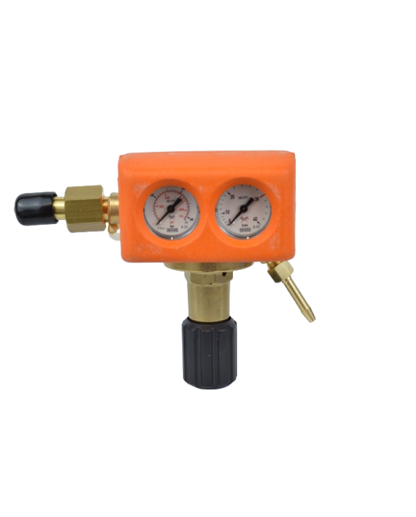 3S Shielded Argon/CO2 Flowmeter Regulator – 40 l/min for welding