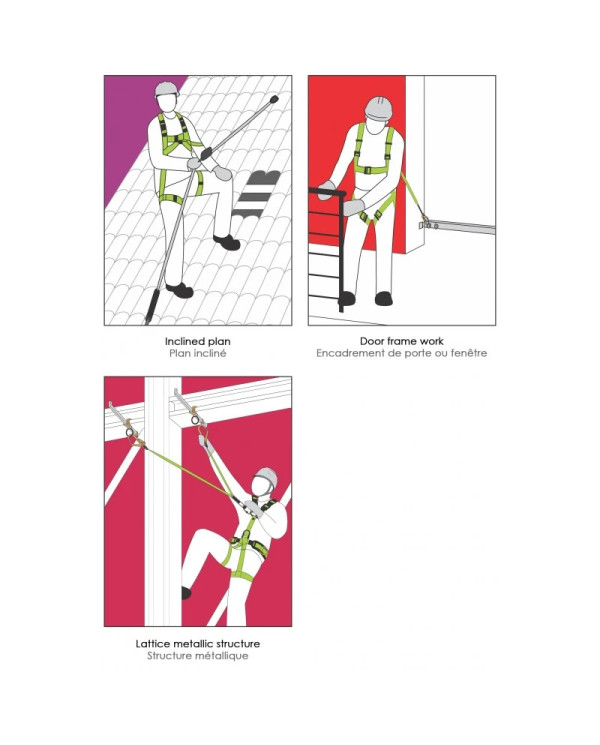 MUNE 2 - Safety Harness with 2 Attachment Points - EN 361:2002