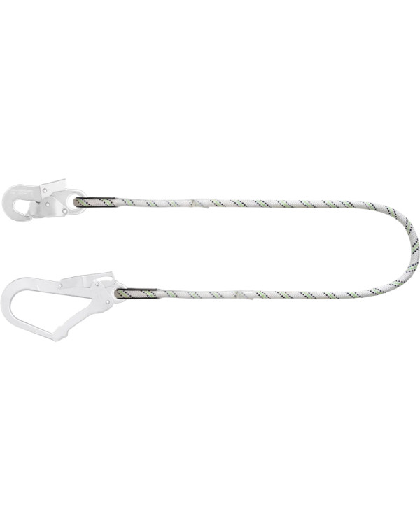 1.50 m Braided Rope Lanyard with Automatic Carabiners | Safety and Durability