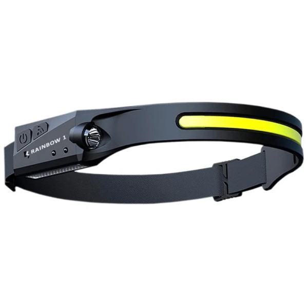 Lampe Frontale RAINBOW 1 - 350 Lumens, IP64, Allumage Sans Contact