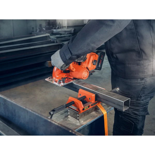 F-IRON Cut 57 AS - Scie Circulaire Sans Fil pour Coupes Précises