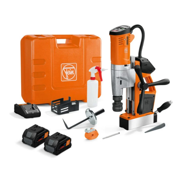 Set AKBU 35 PMQW 18 V AS 2x 8 Ah - Cordless Magnetic Drilling Unit