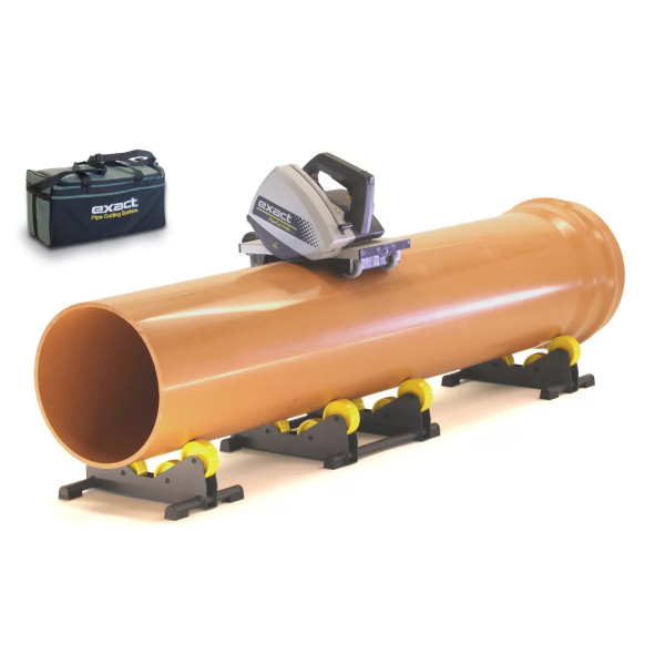 PipeCut P400 Machine de Coupe et Chanfreinage de Tuyaux en Plastique