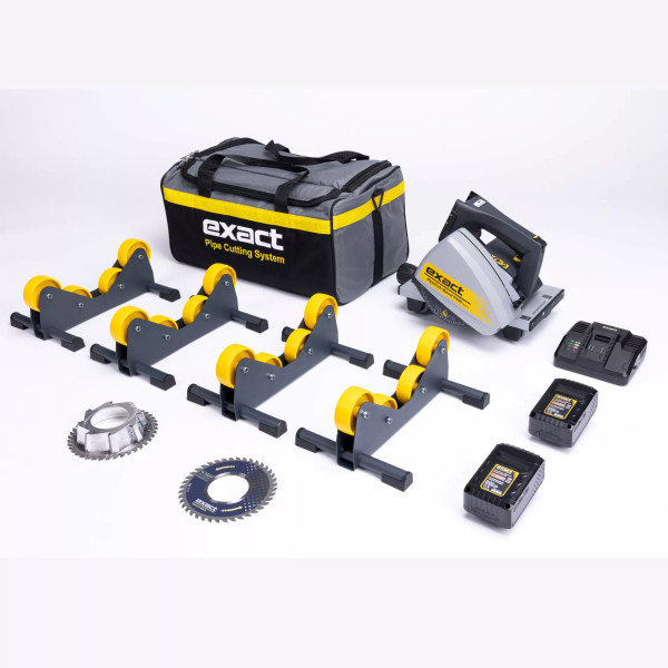 Exact PipeCut P400 Battery Pipe Saw – Cordless Pipe Saw