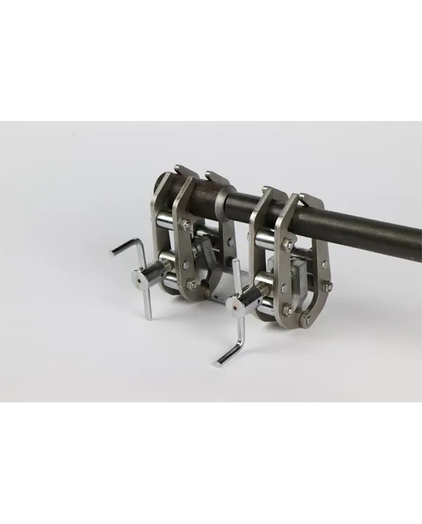 SPC External Centering in Stainless Steel | Double Clamping Collar