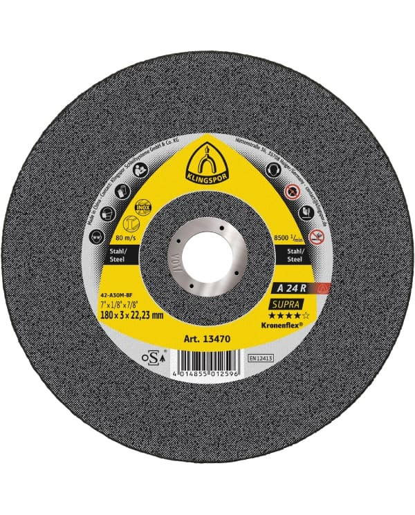 Kronenflex A 24 R Supra Cutting Disc 125 mm - Box of 25 | HD Soudage