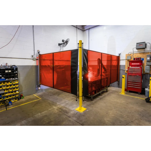 Retractable Welding Screen – Mobility, Safety & Performance | HD Soudage