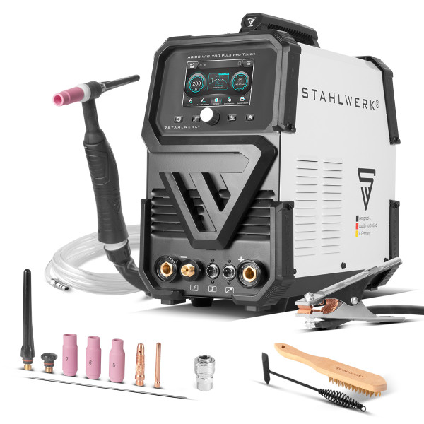 STAHLWERK TIG 200 Puls Pro Touch AC/DC TIG Welder | HD SOUDAGE