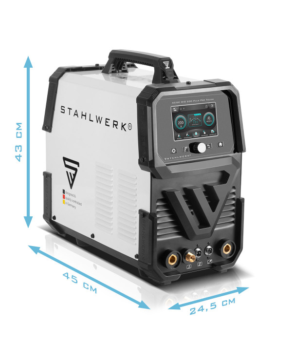 STAHLWERK TIG 200 Puls Pro Touch AC/DC TIG Welder | HD SOUDAGE