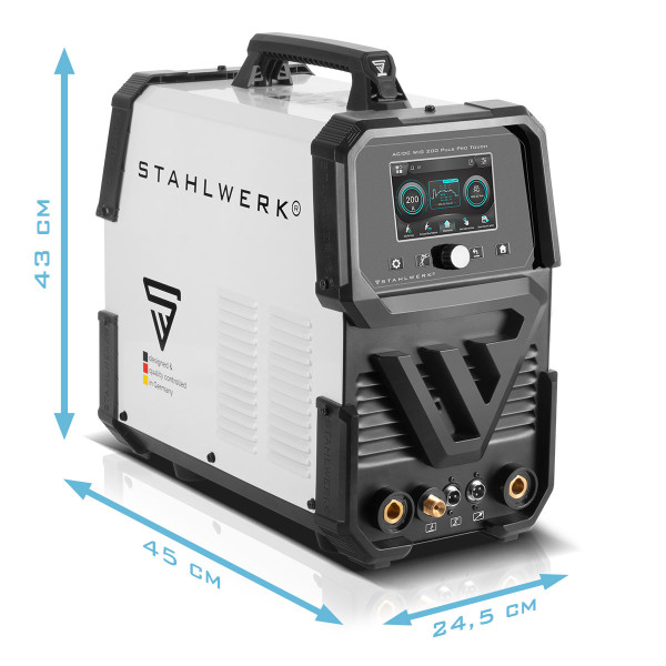 STAHLWERK TIG 200 Puls Pro Touch AC/DC TIG Welder | HD SOUDAGE