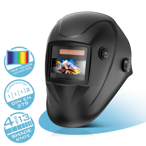 Casque de soudage automatique 3 en 1 STAHLWERK WORKER | HD SOUDAGE