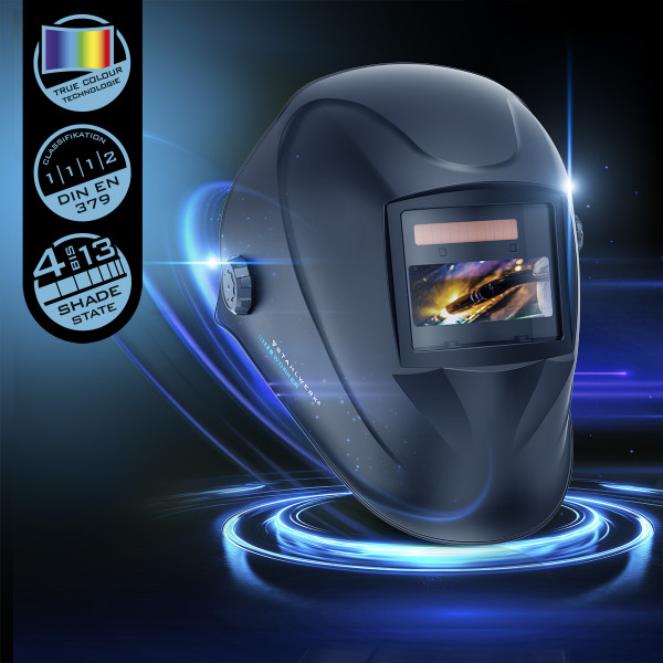 Casque de soudage automatique 3 en 1 STAHLWERK WORKER | HD SOUDAGE