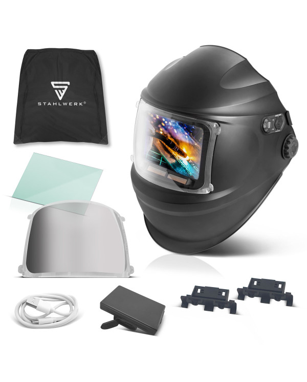 STAHLWERK RAPTOR Auto-Darkening Welding Helmet | HD Soudage