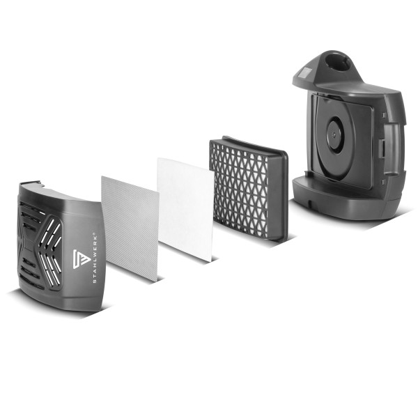 Ventilated Welding Helmet STAHLWERK BOOSTER AIR 3 in 1 | HD Soudage