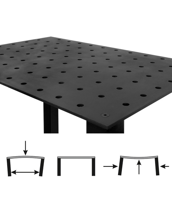 STAHLWERK Welding Table DIY Kit – 12 mm S355 Steel | HD SOUDAGE