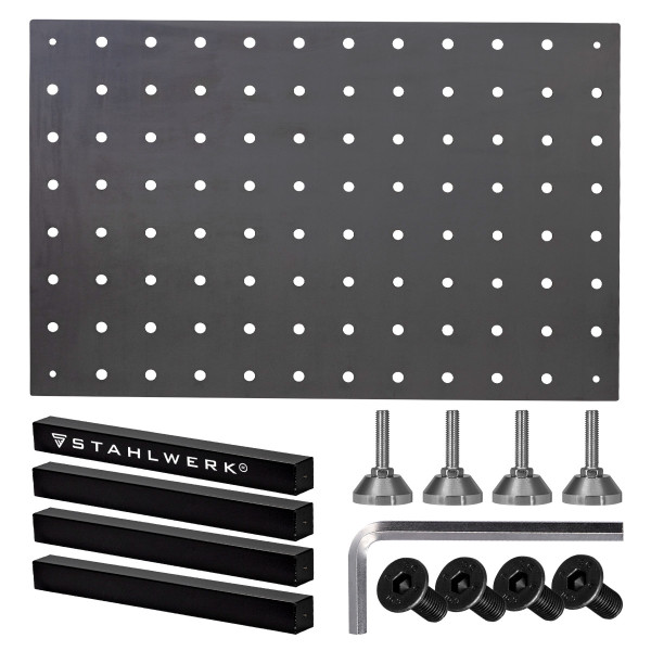 Table de soudure STAHLWERK DIY – Plateau acier S355 12 mm| HD SOUDAGE