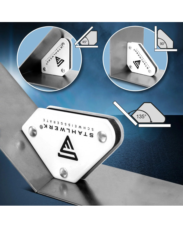 STAHLWERK Magnetic Squares – Set of 6 | HD SOUDAGE