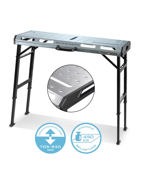 STAHLWERK AWT-930 ST Mobile Welding Table | HD SOUDAGE