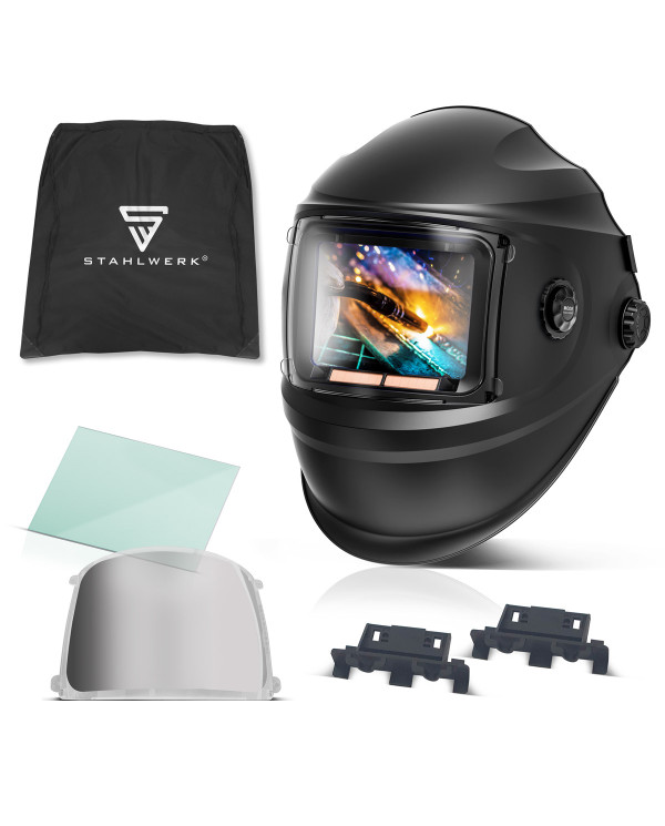 STAHLWERK BOOSTER 3-in-1 Welding Helmet | HD SOUDAGE