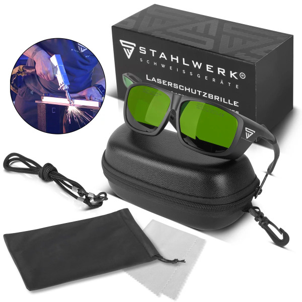 Lunettes de protection laser STAHLWERK - Sécurité DIN EN 207