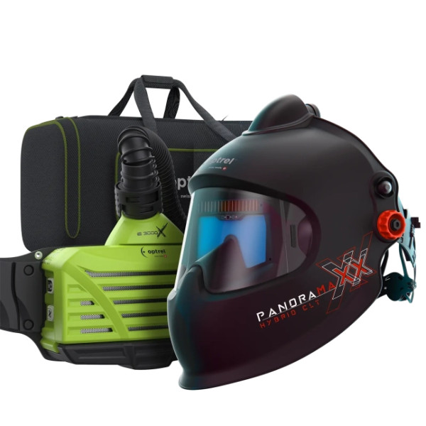 Panoramaxx Hybrid CLT Laser Welding Helmet + e3000X | HD SOUDAGE
