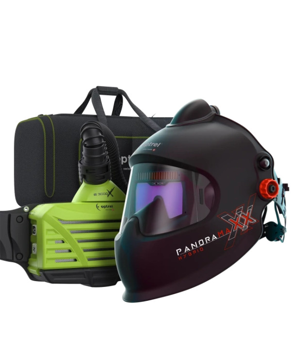 Panoramaxx Hybrid laser welding helmet + e3000X ATEX | HD SOUDAGE