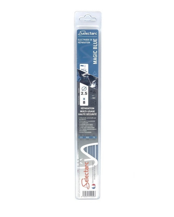 Universal Electrode 29/9 MAGIC BLUE Ø2.5 – Pack of 8 | HD Soudage
