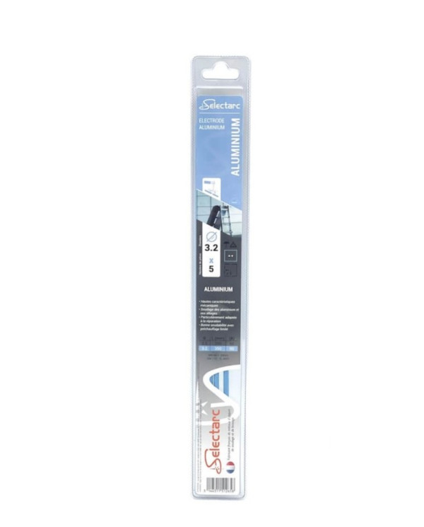 Aluminium Electrode Ø3.2 - Pack of 5 Rods | HD Soudage