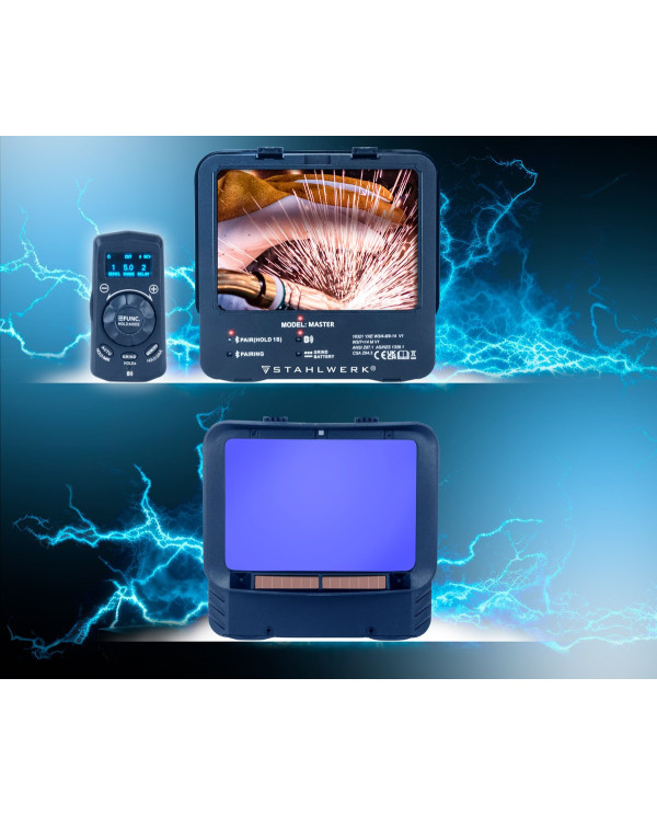 STAHLWERK MASTER 3-in-1 Automatic Welding Helmet